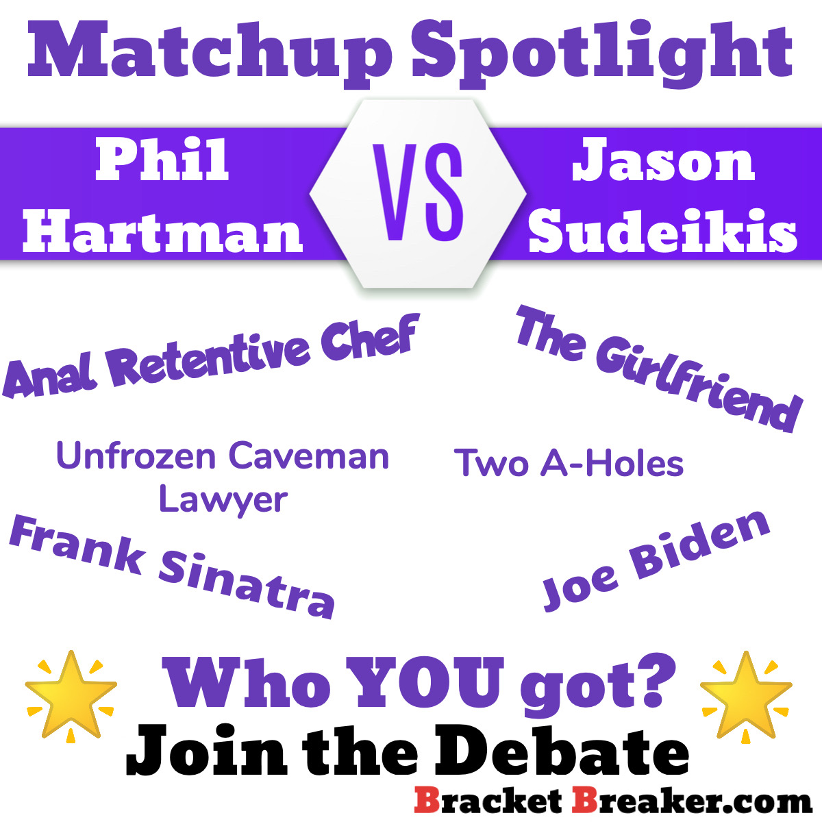 Matchup Spotlight! Phil Hartman v. Jason Sudeikis!